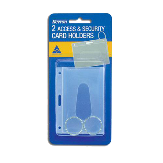 KEVRON ID18PP2 Clear Card Holder - ID18PPS