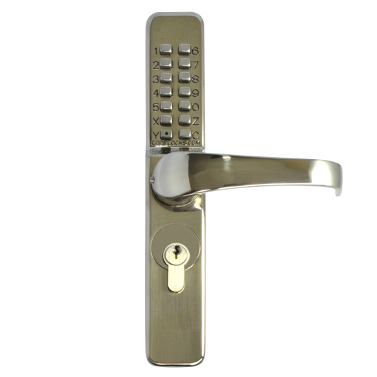 CODELOCKS Narrow Stile Digital Lock - CL475 With Euro Cylinder & Code Free Access
