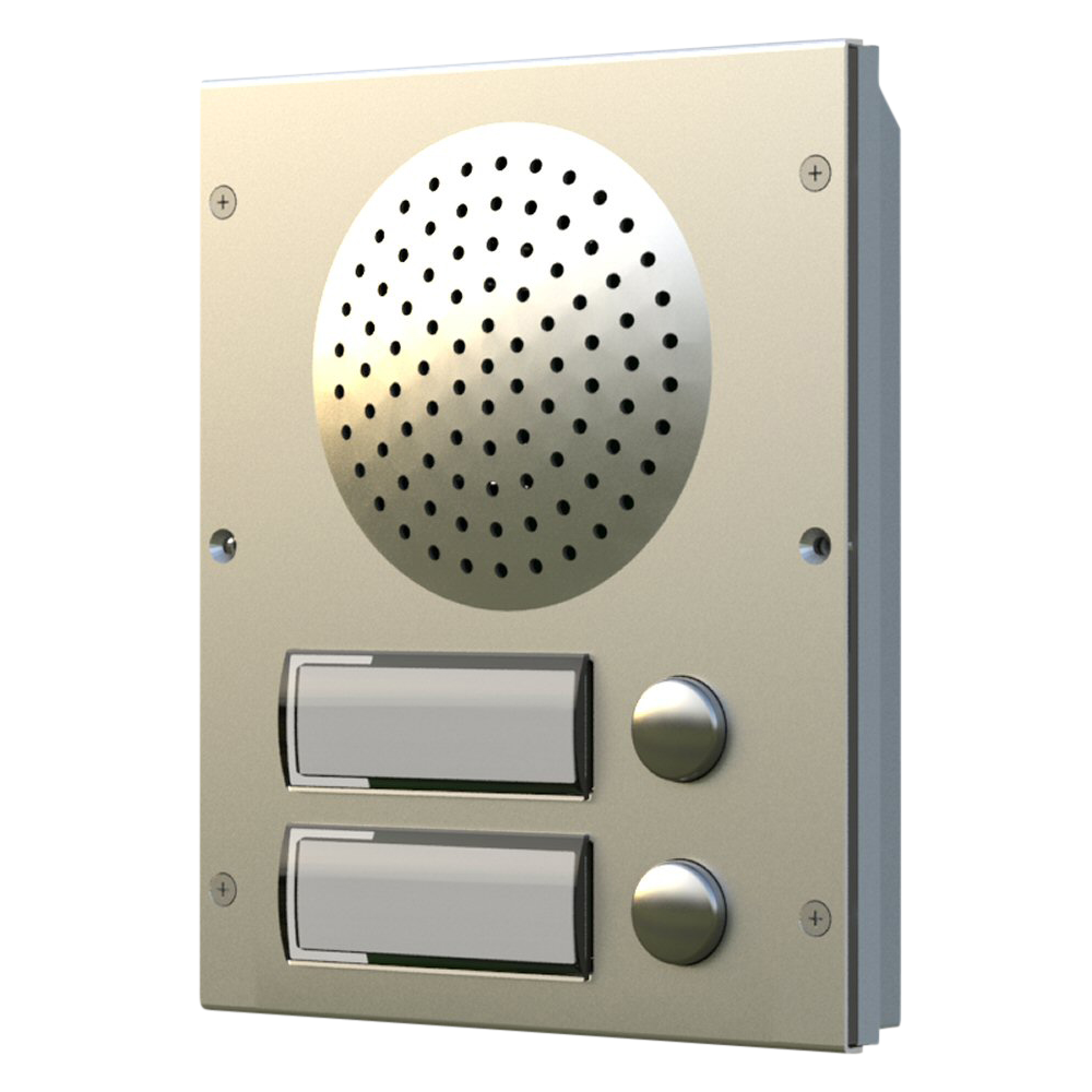 VIDEX 8836M Series Speaker Panel - 2 Button