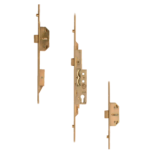 AVOCET Lever Operated Latch & Deadbolt Twin Spindle - 2 Dead Bolt 4 Roller - 35/92-62