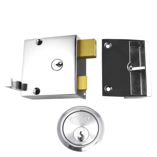 UNION 1332 & 1334 Drawback Rimlock - 50mm CH Boxed