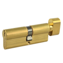 CISA C2000 Euro Key & Turn Cylinder - 85mm 45/T40 (40/10/T35) KD PB