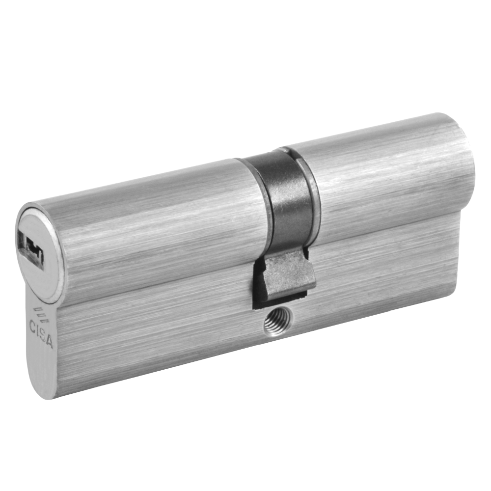 CISA Astral Euro Double Cylinder - 80mm 40/40 (35/10/35) KD NP