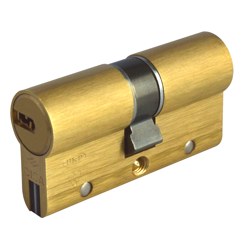 CISA Astral S Euro Double Cylinder - 60mm 30/30 (25/10/25) KD PB