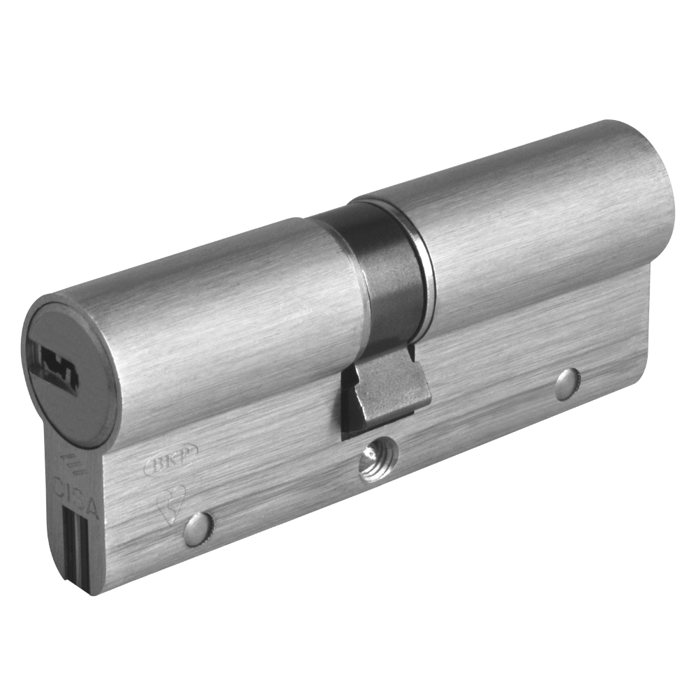 CISA Astral S Euro Double Cylinder - 90mm 40/50 (35/10/45) KD NP
