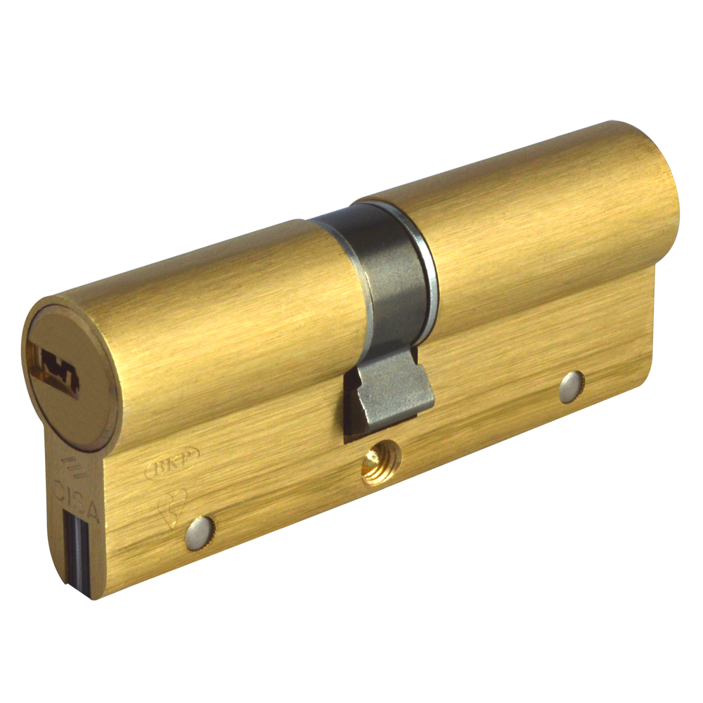 CISA Astral S Euro Double Cylinder - 90mm 40/50 (35/10/45) KD PB