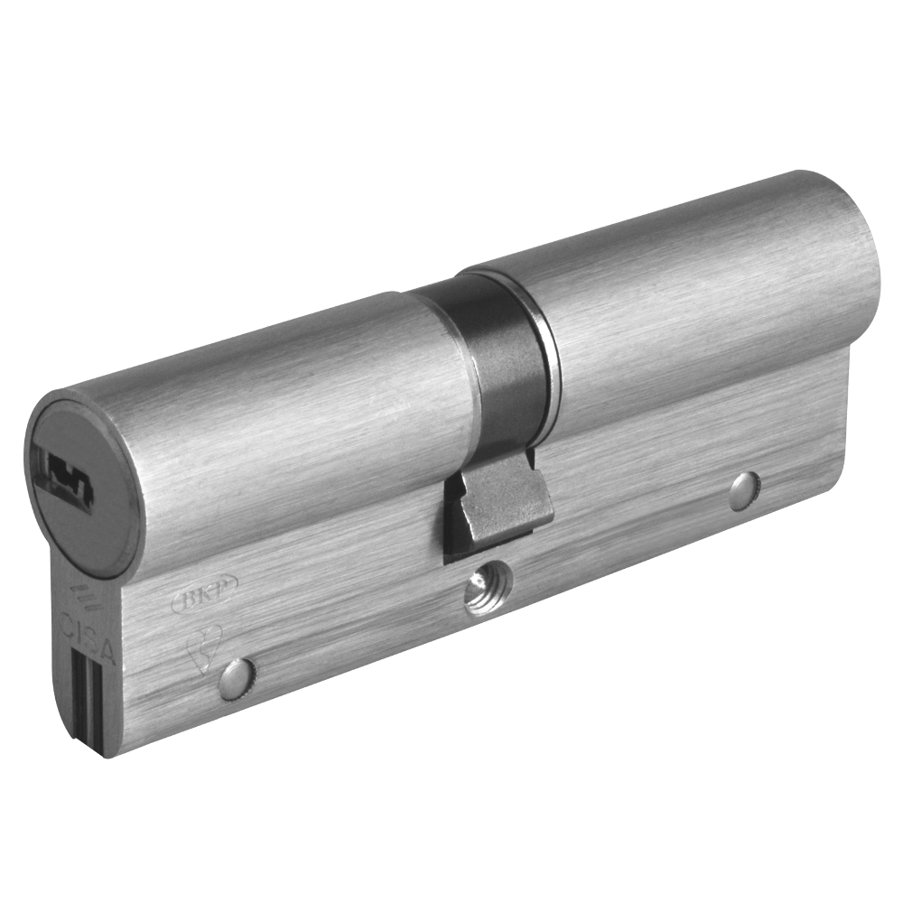 CISA Astral S Euro Double Cylinder - 100mm 45/55 (40/10/50) KD NP