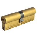 CISA Astral S Euro Double Cylinder - 100mm 50/50 (45/10/45) KD PB