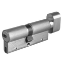 CISA Astral S Euro Key & Turn Cylinder - 80mm 40/T40 (35/10/T35) KD NP