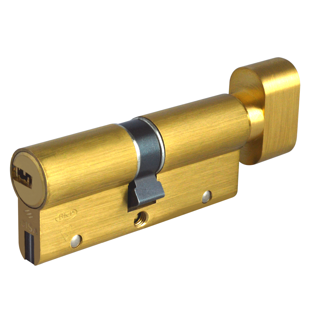 CISA Astral S Euro Key & Turn Cylinder - 80mm 40/T40 (35/10/T35) KD PB