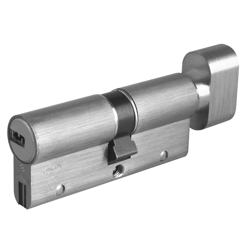 CISA Astral S Euro Key & Turn Cylinder - 80mm 45/T35 (40/10/T30) KD NP