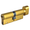 CISA Astral S Euro Key & Turn Cylinder - 85mm 45/T40 (40/10/T35) KD PB