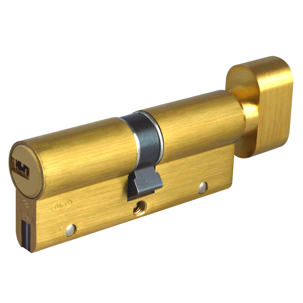 CISA Astral S Euro Key & Turn Cylinder - 85mm 45/T40 (40/10/T35) KD PB