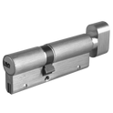 CISA Astral S Euro Key & Turn Cylinder - 95mm 40/T55 (35/10/T50) KD NP