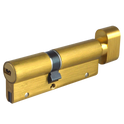 CISA Astral S Euro Key & Turn Cylinder - 100mm 45/T55 (40/10/T50) KD PB