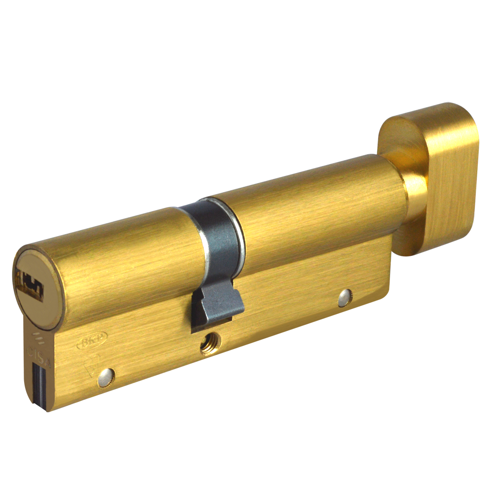 CISA Astral S Euro Key & Turn Cylinder - 100mm 45/T55 (40/10/T50) KD PB