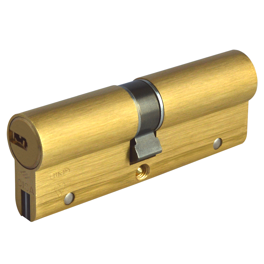 CISA Astral S Euro Double Cylinder - 100mm 45/55 (40/10/50) KD PB