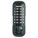 LOCKEY Digital Lock Key Safe - Dull Green Visi