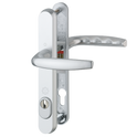 HOPPE Atlanta TS007 (2 Star) Door Furniture PAS24 92mm Centres 215mm Screw Centres - Silver