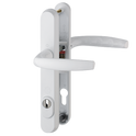 HOPPE Atlanta TS007 (2 Star) Door Furniture PAS24 92mm Centres 215mm Screw Centres - White