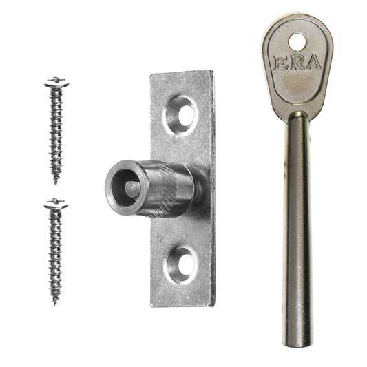 ERA 822 Sash Window Stop - SC 1 Lock + 1 Key