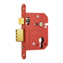 ERA 334 Fortress BS Euro Keyless Egress Key & Turn Sashlock With Cylinder - 76mm PB Boxed