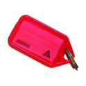 KEVRON ID5-50 Single Colour Click Tag - Red