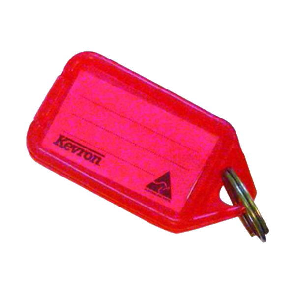KEVRON ID5-50 Single Colour Click Tag - Red