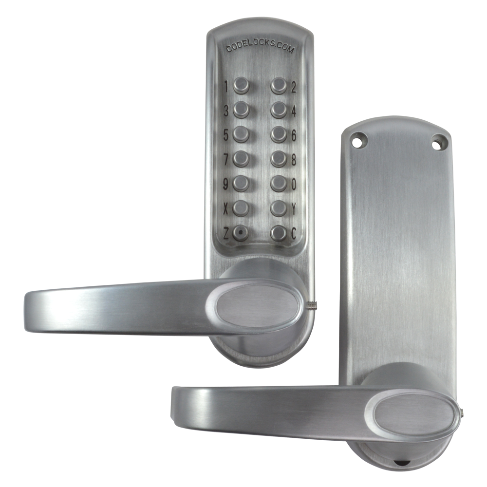 CODELOCKS CL610 Series Digital Lock With Tubular Latch - CL610 Without Passage Set