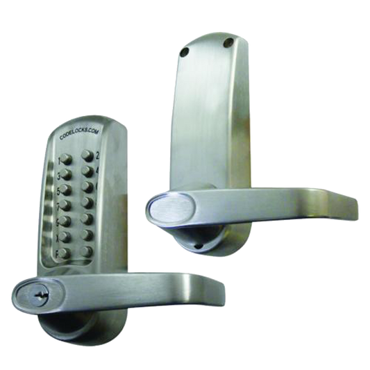 CODELOCKS CL620 Digital Lock With Mortice Lock & Cylinder - CL620 Without Passage Set
