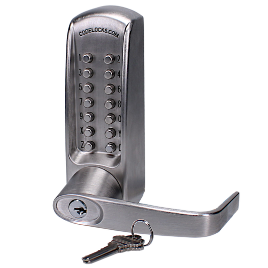 CODELOCKS CL600 Series Front Only Digital Lock To Suit Panic Latch - CL600 Steel