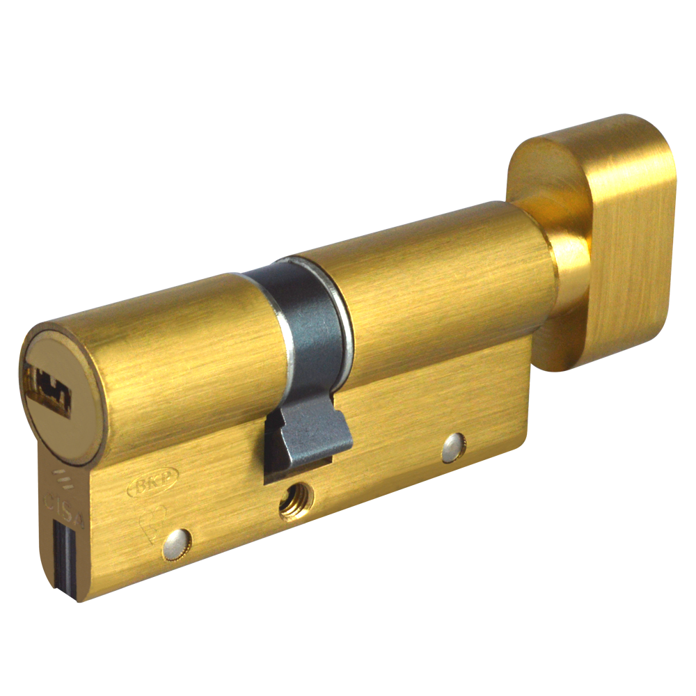 CISA Astral S Euro Key & Turn Cylinder - 70mm 30/T40 (25/10/T35) KD PB