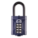 SQUIRE CP50 Series 50mm Steel Shackle Combination Padlock - CP50/1.5 38mm Long Shackle Visi