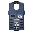 SQUIRE CP50 Series 50mm Steel Shackle Combination Padlock - CP50CS Closed Shackle Visi
