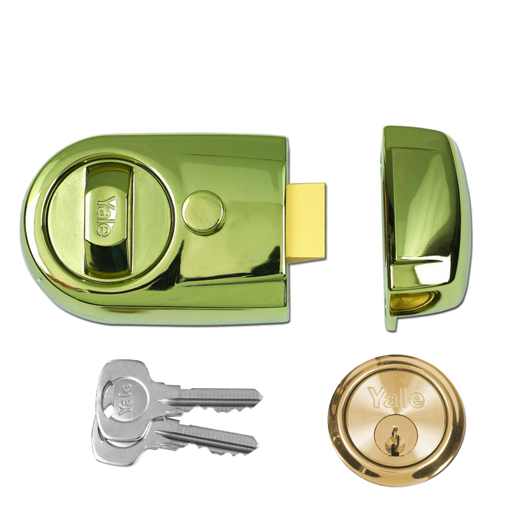 YALE Y3 Non-Deadlocking Nightlatch - 60mm BLUX Visi