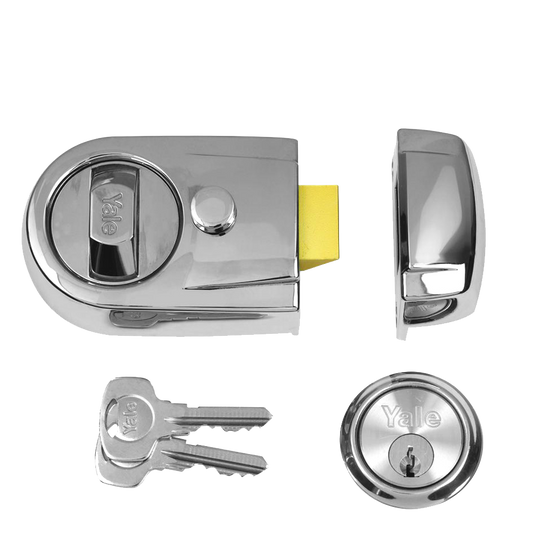 YALE Y3 Non-Deadlocking Nightlatch - 60mm PC Visi