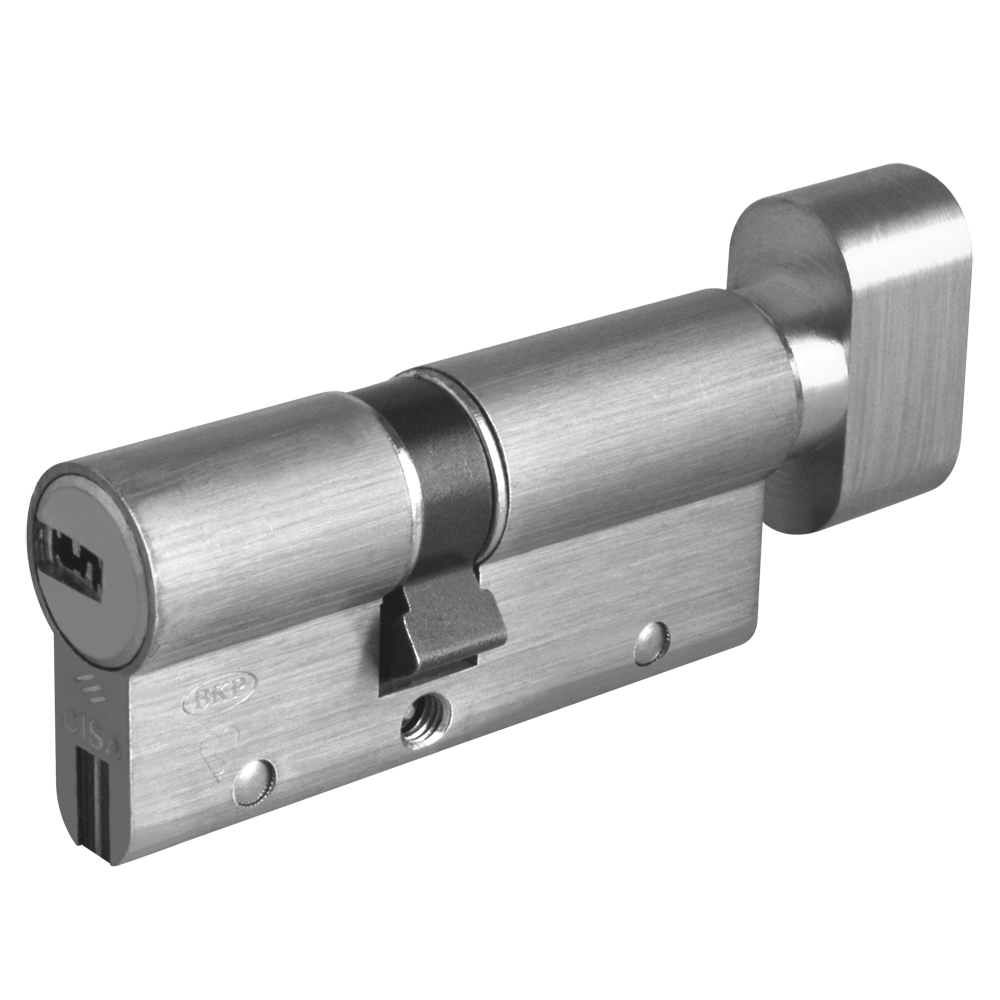 CISA Astral S Euro Key & Turn Cylinder - 70mm 30/T40 (25/10/T35) KD NP