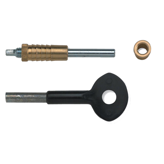 YALE 119 Sash Window Bolt - PB Card of 6