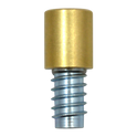 BRAMAH R1 ROLA Sash Window Stop - 19mm PB R1/02B 1 Lock & 1 Insert