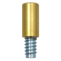 BRAMAH R1 ROLA Sash Window Stop - 31mm PB R1/05B 1 Lock & 1 Insert