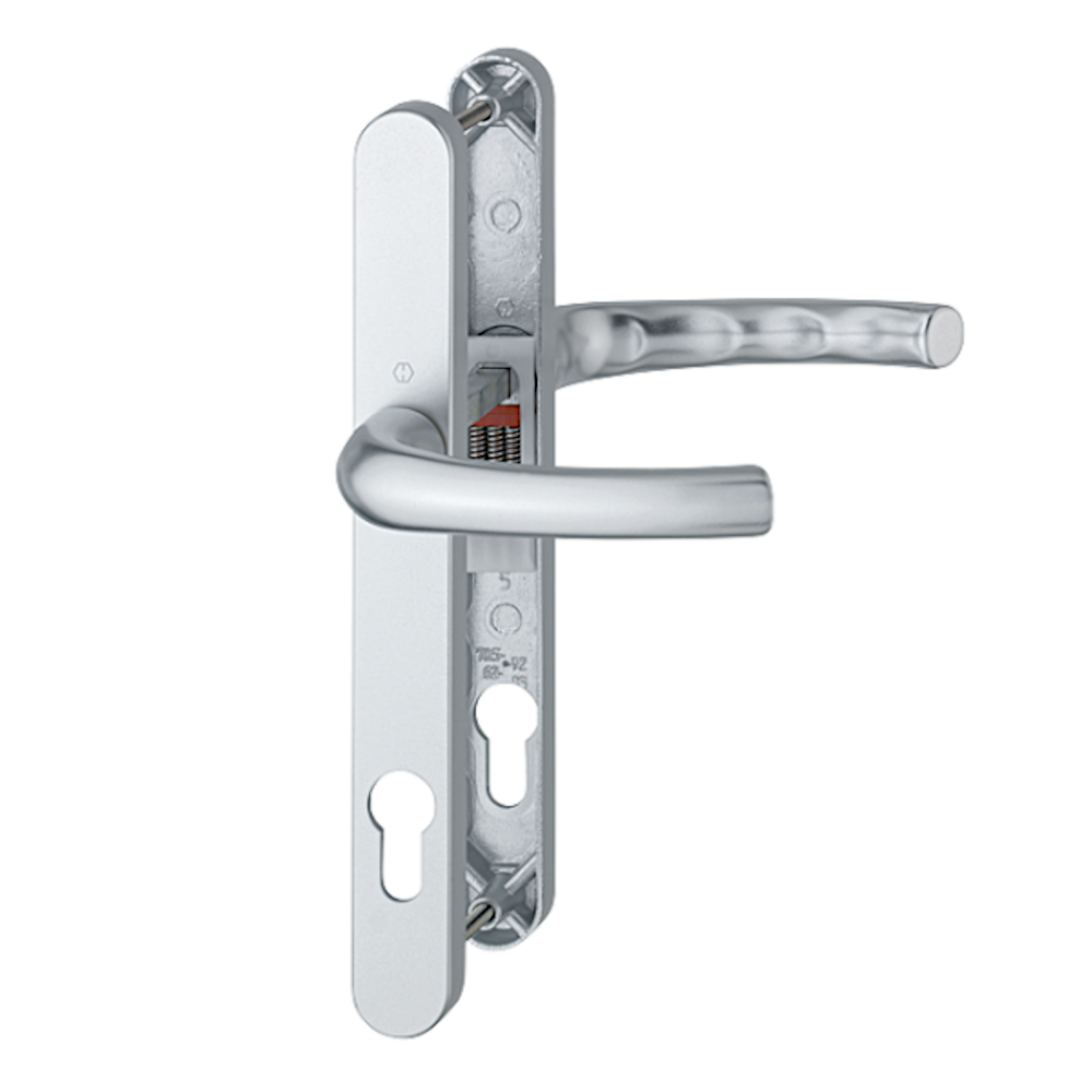 HOPPE Atlanta UPVC Lever Door Furniture 1710/3633N - Silver