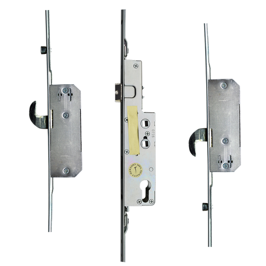 AVOCET Pioneer Lever Operated Latch & Deadbolt Twin Spindle - 2 Hook 2 Roller - 35/92-62