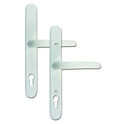 YALE UPVC Lever Door Furniture - Retro - White