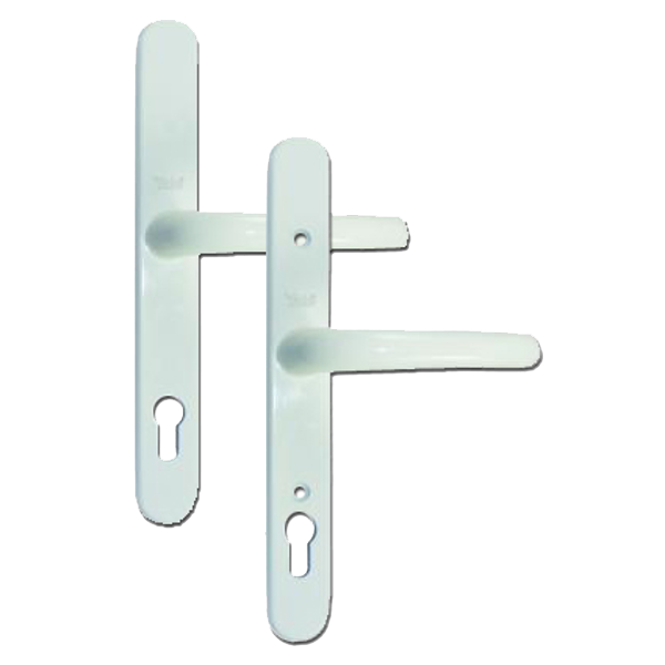 YALE UPVC Lever Door Furniture - Retro - White