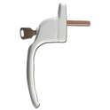 YALE UPVC Espag Handle Inline - WH