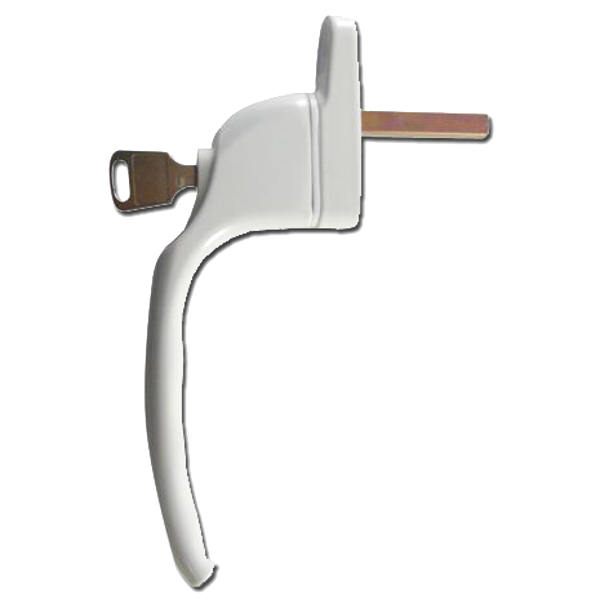 YALE UPVC Espag Handle Inline - WH