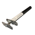 ASTRA 3003 Concealed Door Closer - Radius Plate Satin Chrome