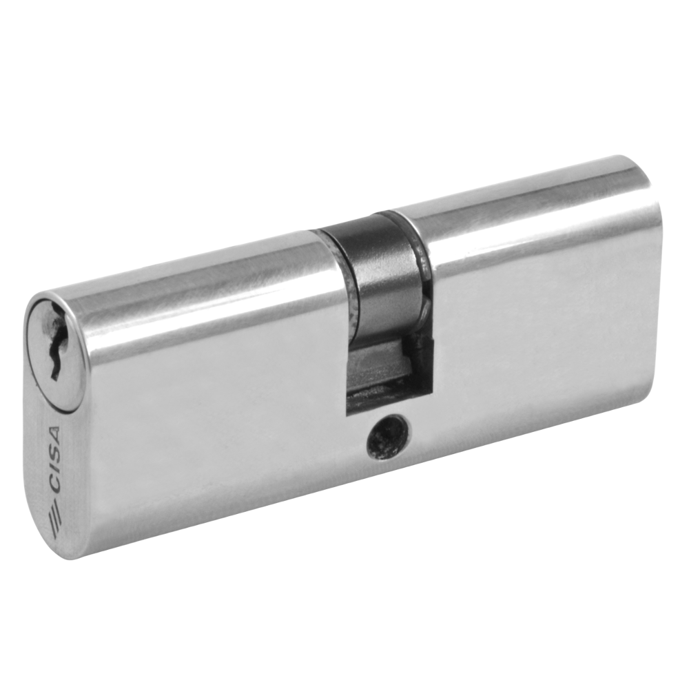 CISA C2000 Small Oval Double Cylinder - 70mm 35/35 (30/10/30) KD NP