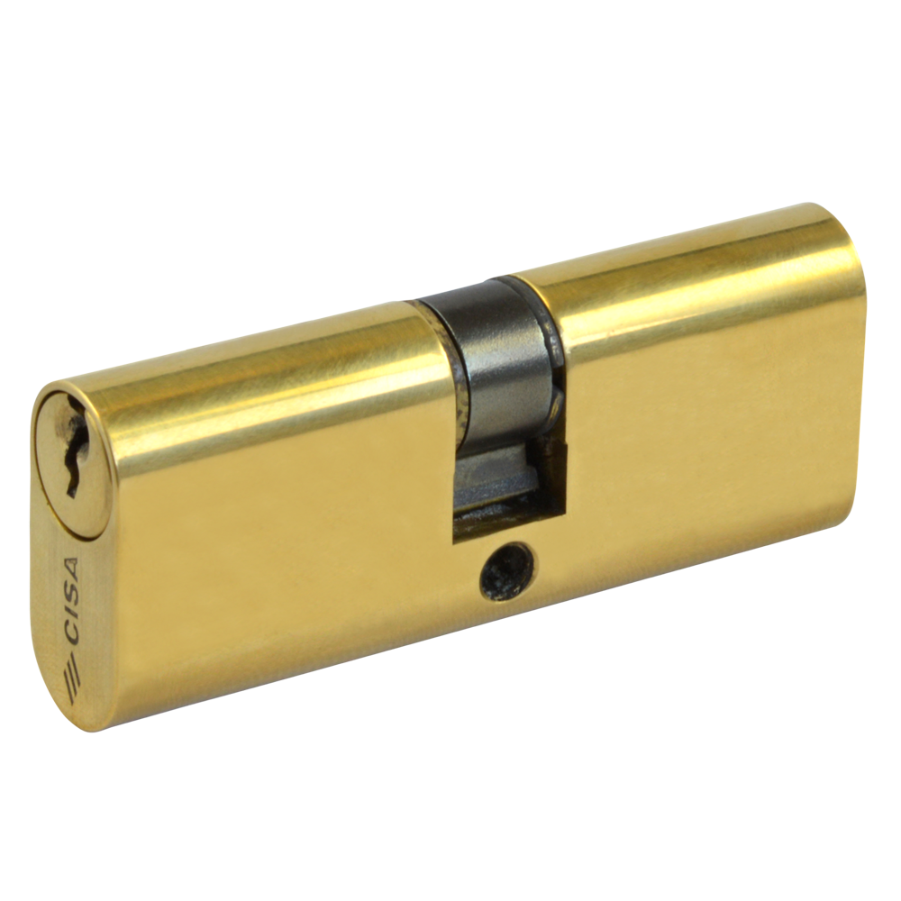 CISA C2000 Small Oval Double Cylinder - 70mm 35/35 (30/10/30) KD PB