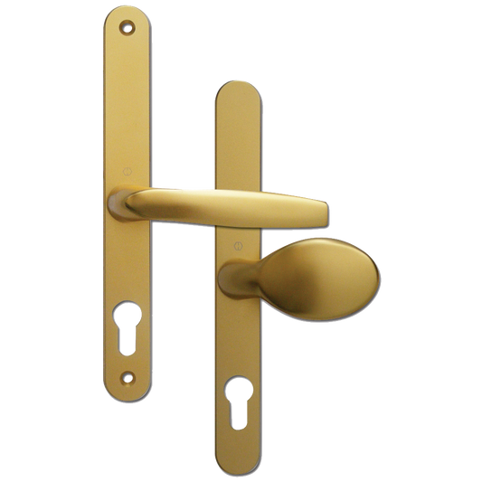 FULLEX 68 Lever/Pad UPVC Furniture - No Snib - Gold